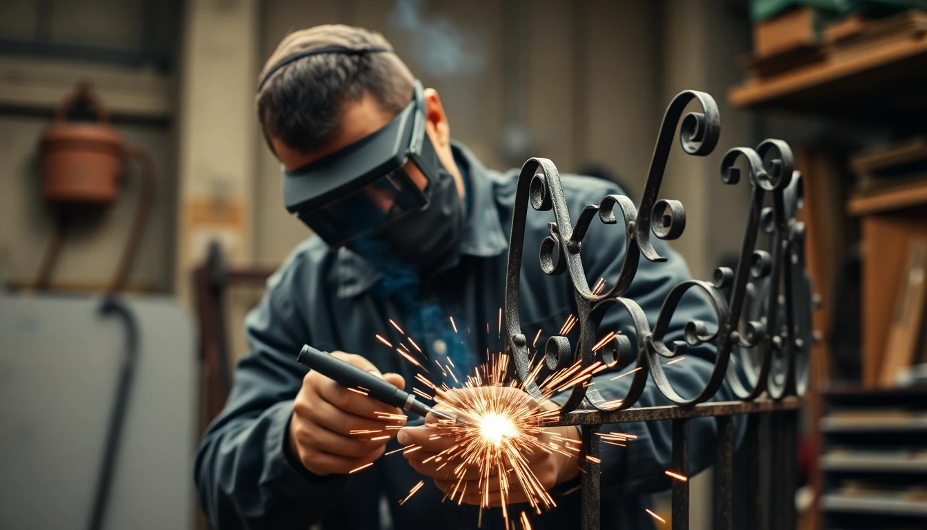 Herrería Divino Niño Jesús, Trabajos de Metal